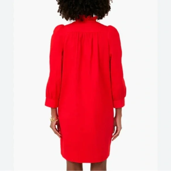 EUC! Tuckernuck/Pomander Place Red Women's Dress, Size Medium - Picture 4 of 9